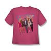 90210 Shirt Kids Walking Hot Pink T-Shirt