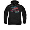 American Graffiti Hoodie Sweatshirt Neon Black Adult Hoody Sweat Shirt