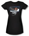 American Graffiti Juniors T-shirt Movie Mammas Car Black Tee Shirt