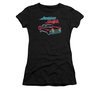 American Graffiti Shirt Juniors Neon Black Tee T-Shirt