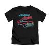 American Graffiti Shirt Kids Neon Black Youth Tee T-Shirt