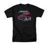 American Graffiti Shirt Neon Adult Black Tee T-Shirt