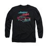 American Graffiti Shirt Neon Long Sleeve Black Tee T-Shirt