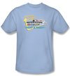 American Graffiti T-shirt Movie Mel&#039;s Drive In Adult Light Blue Shirt