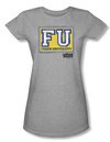 Animal House Juniors T-shirt Faber University Athletic Heather Tee