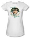 Animal House Juniors T-shirt Movie Bluto Toga White Tee Shirt