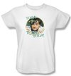 Animal House Ladies T-shirt Movie Bluto Toga White Tee Shirt