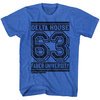 Animal House Shirt Delta House 63 Blue Heather T-Shirt