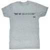 Animal House T-shirt Little Piggie Stayed Home Adult Grey Tee Shirt