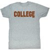 Animal House T-shirt Movie College Orange Adult Grey Tee Shirt