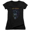 Army Of Darkness Juniors V Neck Shirt Evil Ash Black T-Shirt