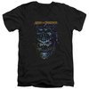 Army Of Darkness Slim Fit V-Neck Shirt Evil Ash Black T-Shirt