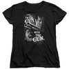 Army Of Darkness Womens Shirt Guy With The Gun Black T-Shirt