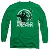 Arrow Shirt Emerald Archer Long Sleeve Kelly Green Tee T-Shirt