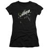 Arrow Shirt Juniors Green Tipped Black T-Shirt