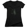 Arrow Shirt Juniors V Neck In The Shadows Black T-Shirt