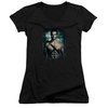 Arrow Shirt Juniors V Neck Shirtless Black T-Shirt