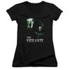 Arrow Shirt Juniors V Neck The Vigilante Black T-Shirt