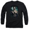 Arrow Shirt Shirtless Long Sleeve Black Tee T-Shirt