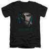 Arrow Shirt Slim Fit V-Neck Good Eye Black T-Shirt