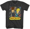 Beavis and Butthead MTV Logos Adult T-shirt