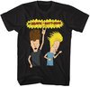 Beavis and Butthead Rockin Out Adult T-shirt