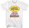 Beavis and Butthead Watching TV Adult T-shirt - White