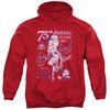 Betty Boop Hoodie Boop Ball Red Sweatshirt Hoody