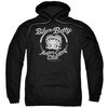 Betty Boop Hoodie Chromed Logo Black Sweatshirt Hoody