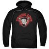 Betty Boop Hoodie Heart You Forever Black Sweatshirt Hoody