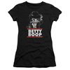 Betty Boop Juniors Shirt Bling Bling Boop Black T-Shirt