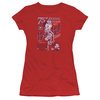 Betty Boop Juniors Shirt Boop Ball Red T-Shirt