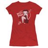 Betty Boop Juniors Shirt Lover Girl Red T-Shirt