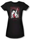 Betty Boop Juniors T-shirt Captivating Black Tee