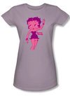 Betty Boop Juniors T-shirt Original Betty Lilac Tee