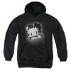 Betty Boop Kids Hoodie Vintage Star Black Youth Hoody