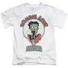 Betty Boop Kids Shirt Breezy Zombie Love White T-Shirt