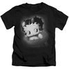 Betty Boop Kids Shirt Vintage Star Black T-Shirt