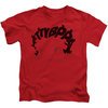 Betty Boop Kids Shirt Word Hair Red T-Shirt