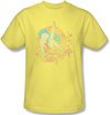 Betty Boop Kids T-shirt Classy Dame Youth Banana Tee Shirt