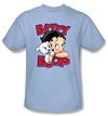 Betty Boop Kids T-shirt Forever Friends Youth Light Blue Tee Shirt