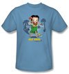 Betty Boop Kids T-shirt Hula Honey Youth Carolina Blue Tee Shirt