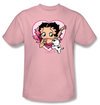 Betty Boop Kids T-shirt I Love Betty Youth Pink Tee Shirt