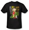 Betty Boop Kids T-shirt Luau Lady Youth Black Tee Shirt