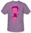 Betty Boop Kids T-shirt Original Betty Youth Lilac Tee Shirt