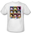 Betty Boop Kids T-shirt Shes Got The Look Youth White Tee Shirt