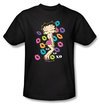 Betty Boop Kids T-shirt Tripple Xo Youth Black Tee Shirt