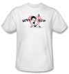 Betty Boop Kids T-shirt Vintage Cutie Pup Youth White Tee Shirt