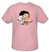 Betty Boop Kids T-shirt Wink Wink Youth Pink Tee Shirt