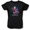 Betty Boop Ladies T-shirt City Chopper Black Tee Shirt